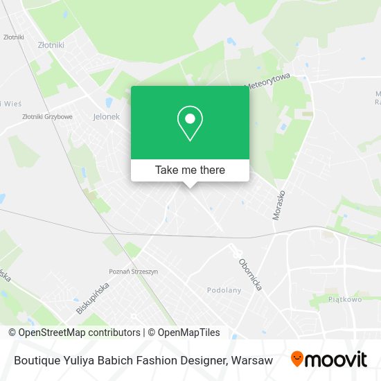 Boutique Yuliya Babich Fashion Designer map