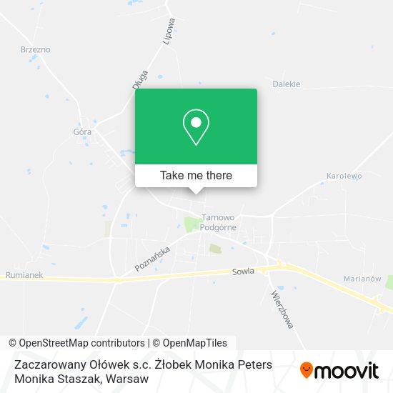 Zaczarowany Ołówek s.c. Żłobek Monika Peters Monika Staszak map