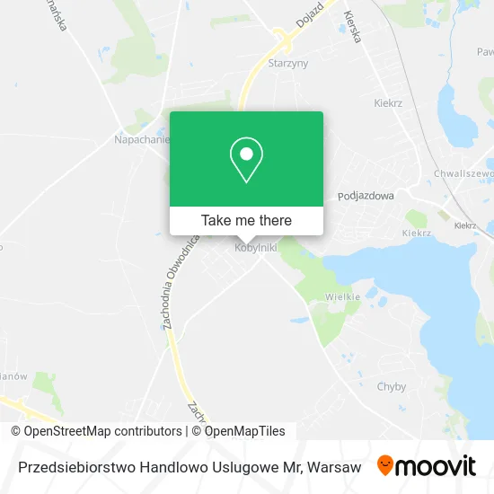 Карта Przedsiebiorstwo Handlowo Uslugowe Mr