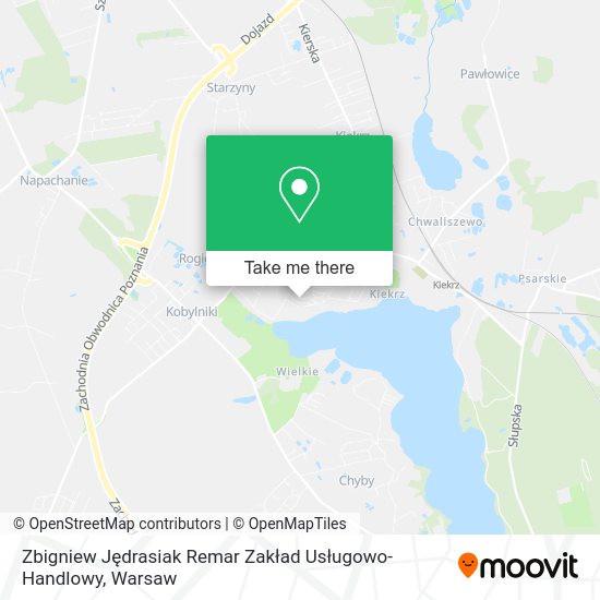 Zbigniew Jędrasiak Remar Zakład Usługowo-Handlowy map