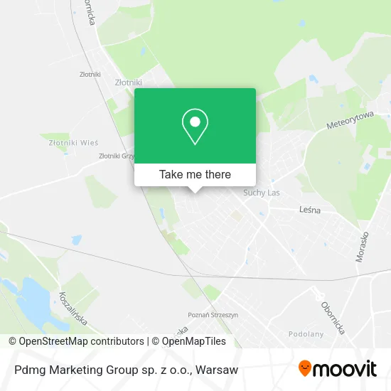 Карта Pdmg Marketing Group sp. z o.o.