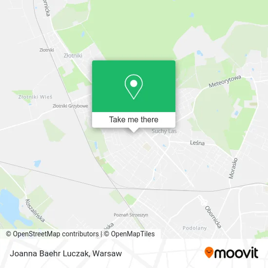 Joanna Baehr Luczak map
