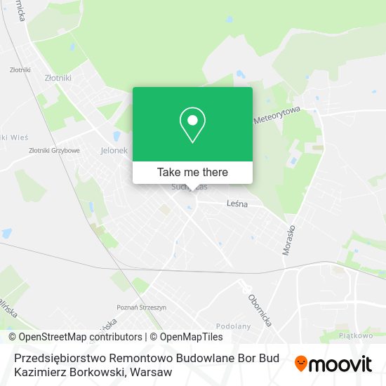 Przedsiębiorstwo Remontowo Budowlane Bor Bud Kazimierz Borkowski map