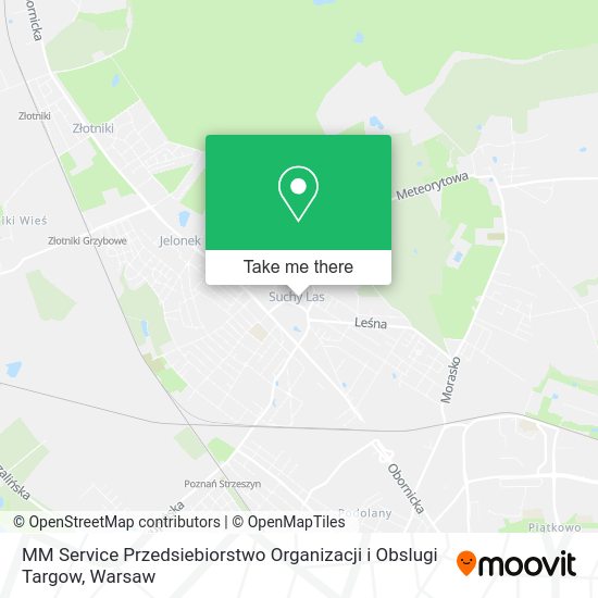 MM Service Przedsiebiorstwo Organizacji i Obslugi Targow map