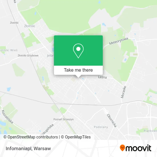 Карта Infomaniapl