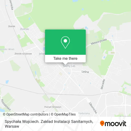 Карта Spychała Wojciech. Zakład Instalacji Sanitarnych