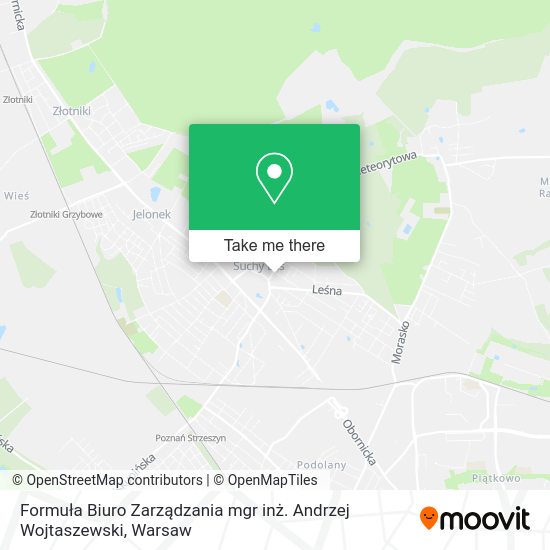 Formuła Biuro Zarządzania mgr inż. Andrzej Wojtaszewski map