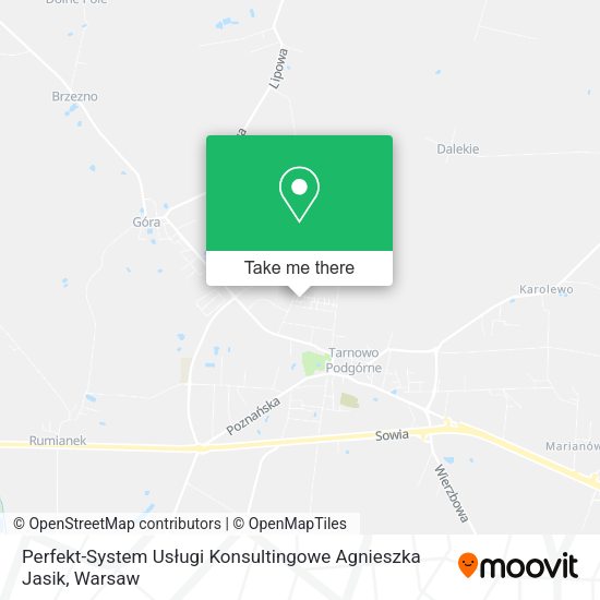 Perfekt-System Usługi Konsultingowe Agnieszka Jasik map