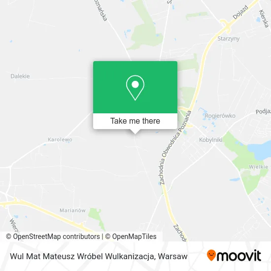 Карта Wul Mat Mateusz Wróbel Wulkanizacja