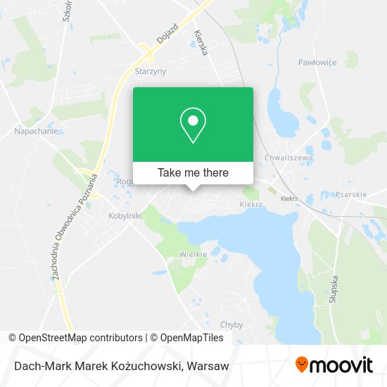 Dach-Mark Marek Kożuchowski map