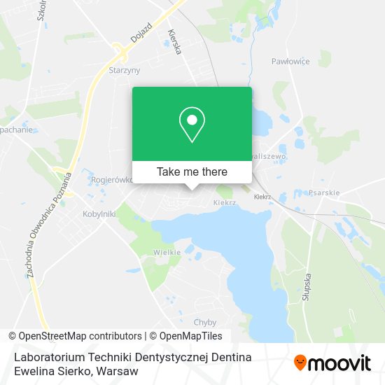 Laboratorium Techniki Dentystycznej Dentina Ewelina Sierko map