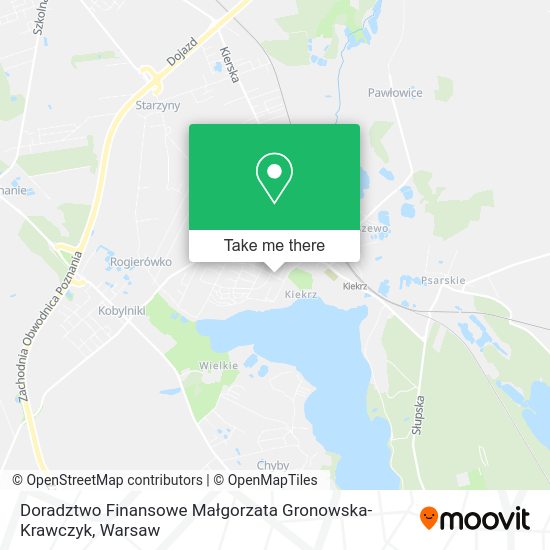 Doradztwo Finansowe Małgorzata Gronowska-Krawczyk map