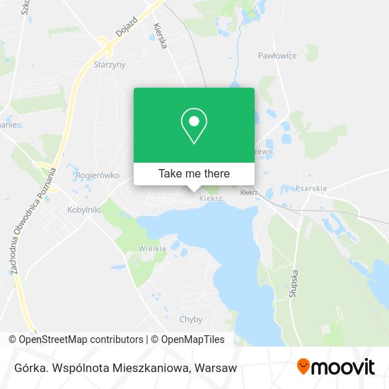 Górka. Wspólnota Mieszkaniowa map