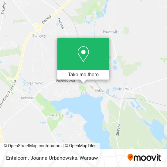 Entelcom. Joanna Urbanowska map