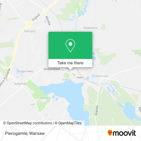 Карта Pierogarnie