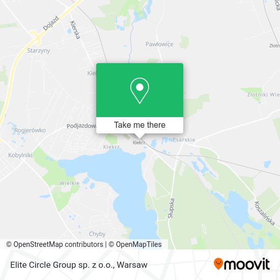 Elite Circle Group sp. z o.o. map