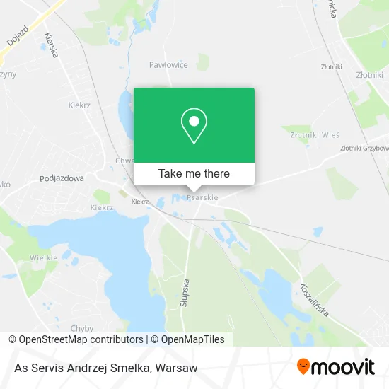 Карта As Servis Andrzej Smelka