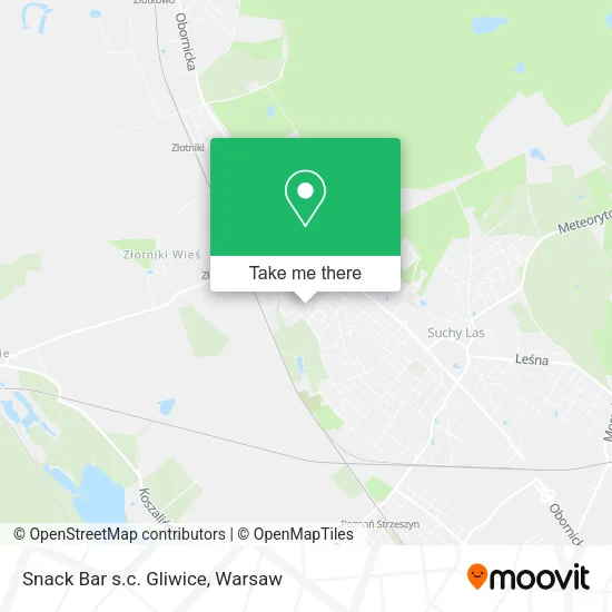 Snack Bar s.c. Gliwice map