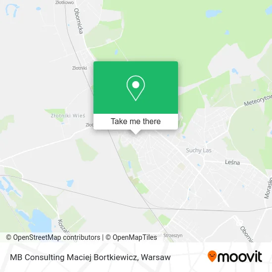 MB Consulting Maciej Bortkiewicz map