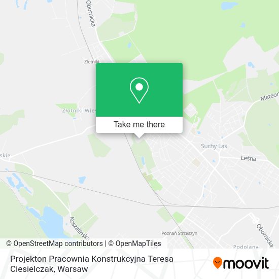 Projekton Pracownia Konstrukcyjna Teresa Ciesielczak map