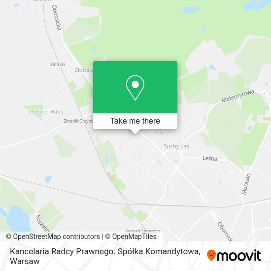 Kancelaria Radcy Prawnego. Spółka Komandytowa map