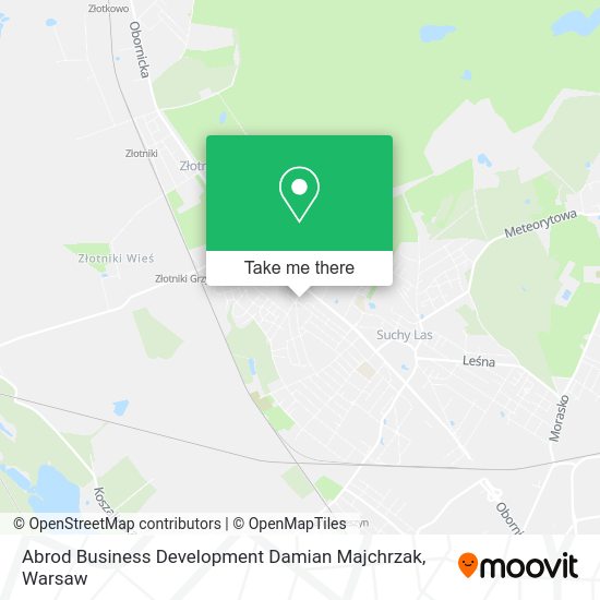 Abrod Business Development Damian Majchrzak map