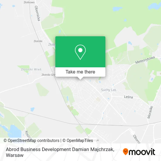 Карта Abrod Business Development Damian Majchrzak