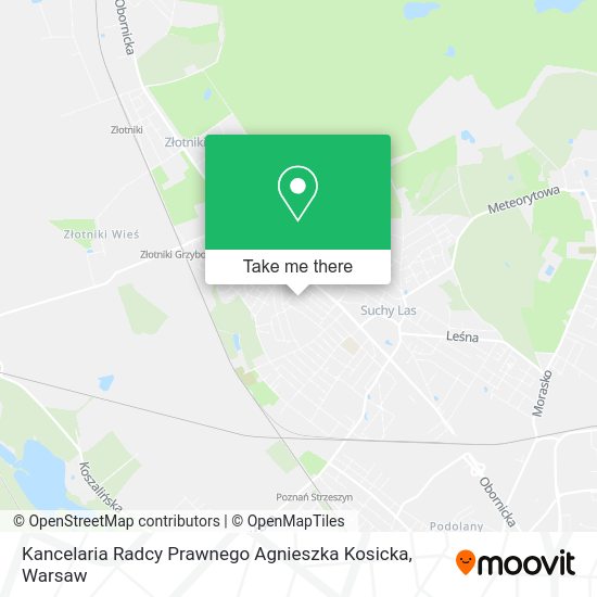 Kancelaria Radcy Prawnego Agnieszka Kosicka map