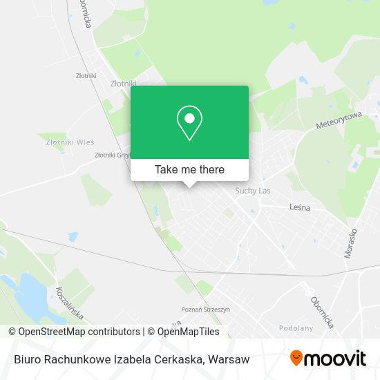 Biuro Rachunkowe Izabela Cerkaska map