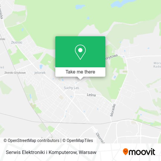 Serwis Elektroniki i Komputerow map