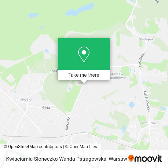 Kwiaciarnia Sloneczko Wanda Pstragowska map