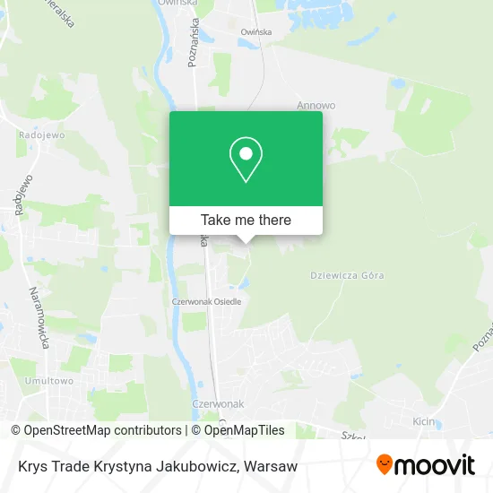 Карта Krys Trade Krystyna Jakubowicz