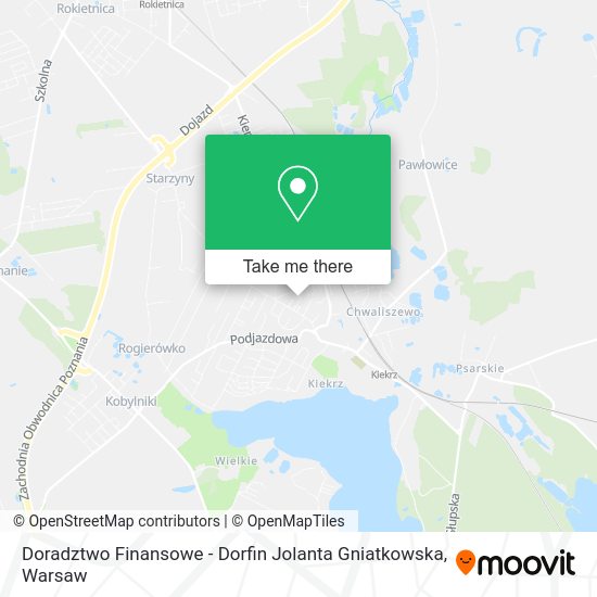 Doradztwo Finansowe - Dorfin Jolanta Gniatkowska map