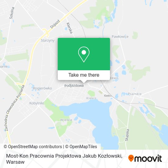 Most-Kon Pracownia Projektowa Jakub Kozłowski map