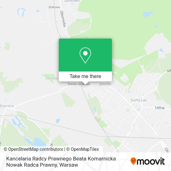 Kancelaria Radcy Prawnego Beata Komarnicka Nowak Radca Prawny map