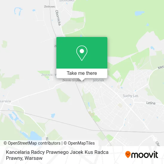 Карта Kancelaria Radcy Prawnego Jacek Kus Radca Prawny