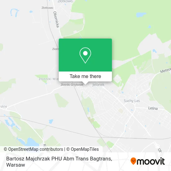 Карта Bartosz Majchrzak PHU Abm Trans Bagtrans