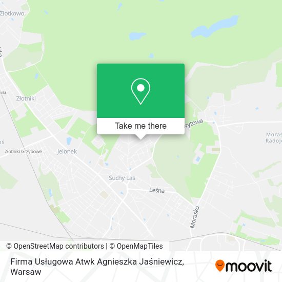 Firma Usługowa Atwk Agnieszka Jaśniewicz map