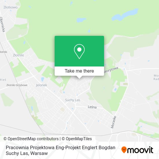 Pracownia Projektowa Eng-Projekt Englert Bogdan Suchy Las map