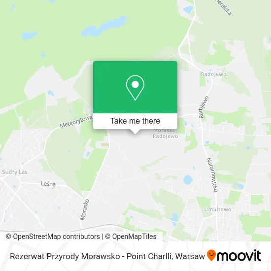 Карта Rezerwat Przyrody Morawsko - Point Charlli