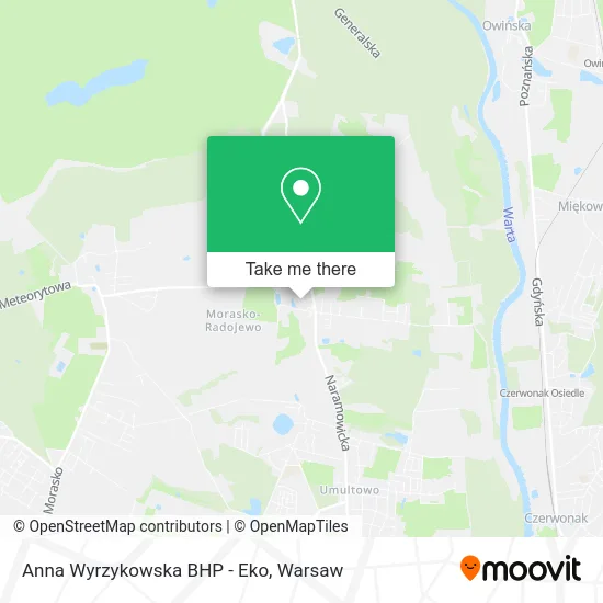 Карта Anna Wyrzykowska BHP - Eko