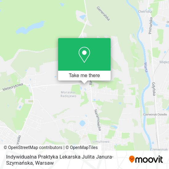 Indywidualna Praktyka Lekarska Julita Janura-Szymańska map