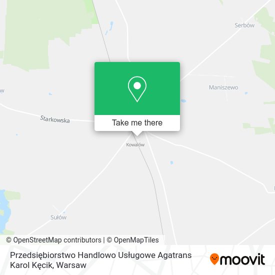 Przedsiębiorstwo Handlowo Usługowe Agatrans Karol Kęcik map