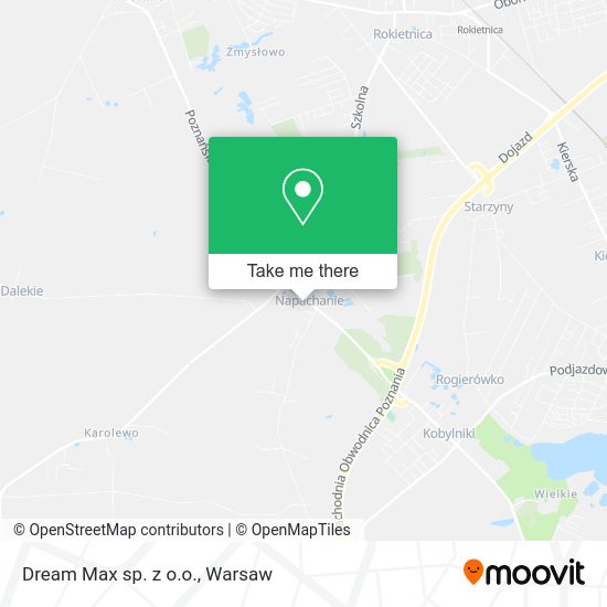 Dream Max sp. z o.o. map