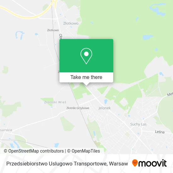Карта Przedsiebiorstwo Uslugowo Transportowe