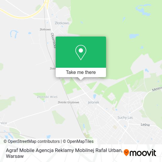 Agraf Mobile Agencja Reklamy Mobilnej Rafał Urban map