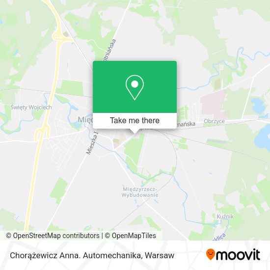 Chorążewicz Anna. Automechanika map