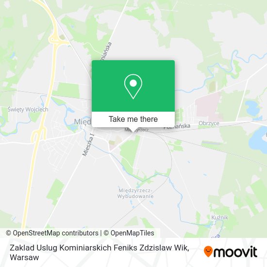 Zaklad Uslug Kominiarskich Feniks Zdzislaw Wik map