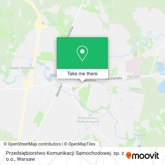 Przedsiębiorstwo Komunikacji Samochodowej. sp. z o.o. map