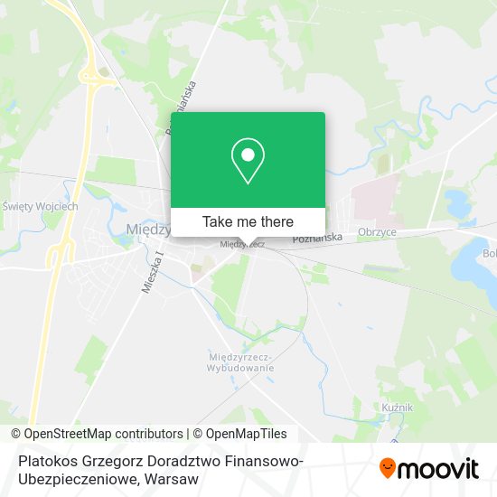 Platokos Grzegorz Doradztwo Finansowo-Ubezpieczeniowe map